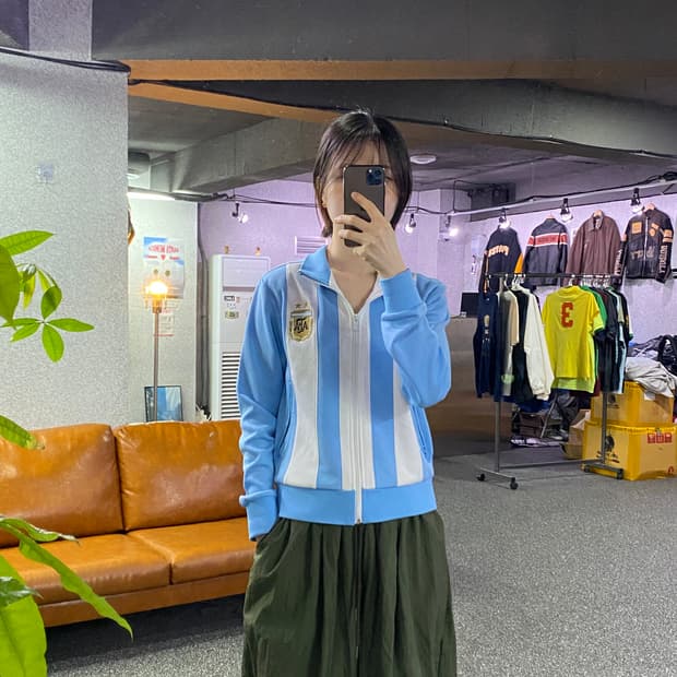아디다스 아르헨티나 엠블럼 월드컵 져지 B4951