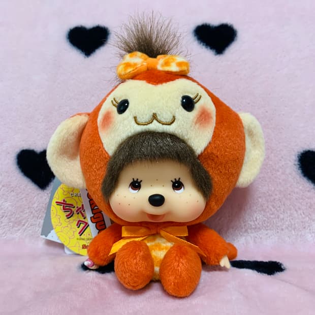 몬치치X차메코 한정 콜라보 인형