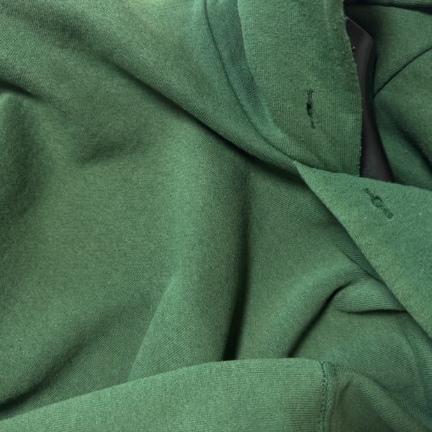 Russell athletic hoodie sun faded green