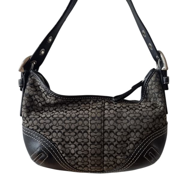 코치 빈티지 시그니처 숄더백