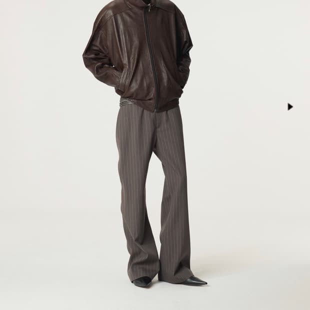 렉토 하이넥 레더 가죽자켓 L사이즈 새상품 판매 