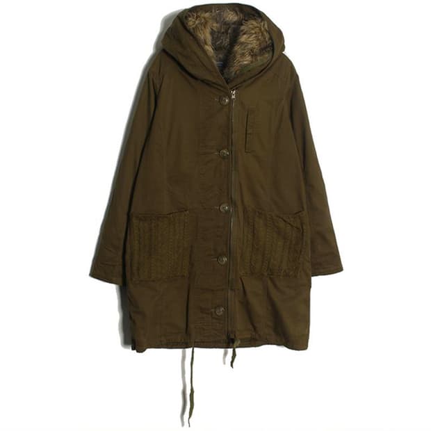 EENI MEENI 카키 야상 