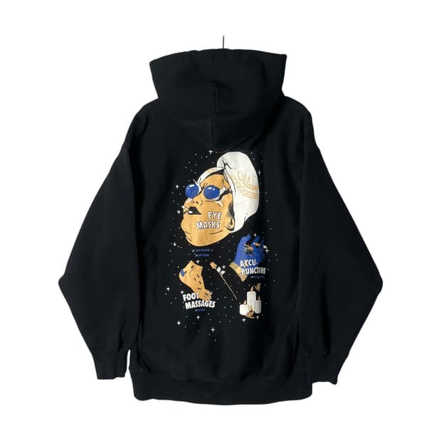 [Beams] 빔즈 x 메종런던 디자이너 콜라보 그래픽 후드티셔츠