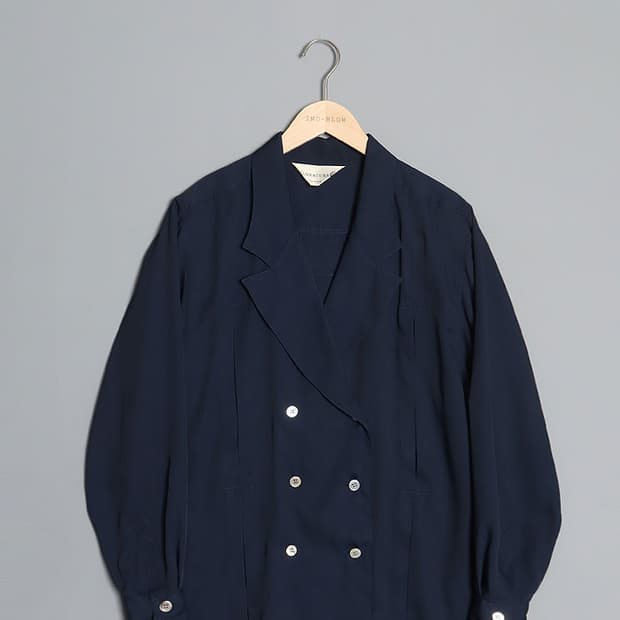 LORATURA FEMME Poly Double Blouse