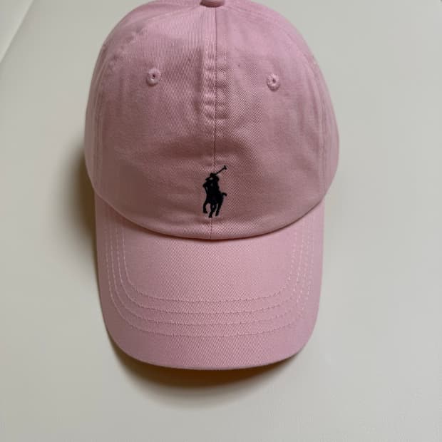 폴로 랄프로렌 볼캡모자 (핑크)(새제품)