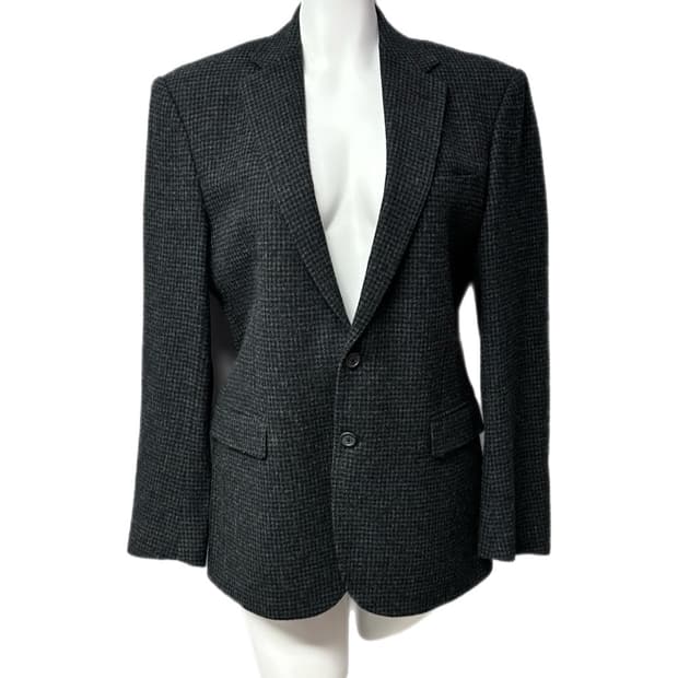 폴로 랄프로렌 울 체크 싱글자켓