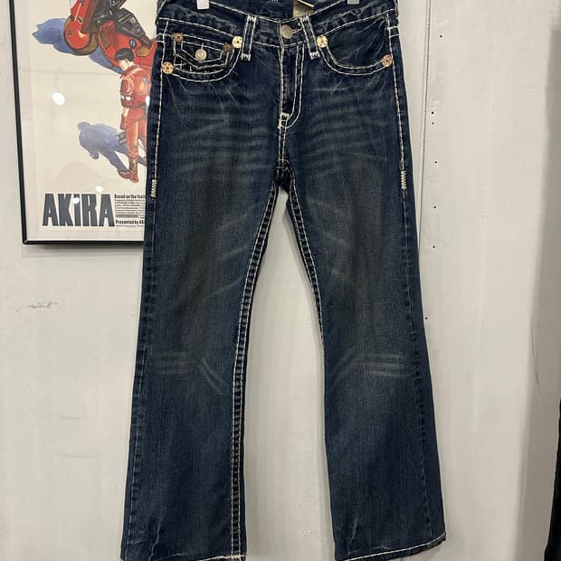 30)트루릴리젼 부츠컷 청바지