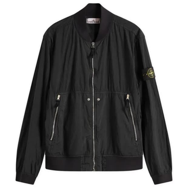 [새상품] 스톤아일랜드 nylon metal watro 블랙 S