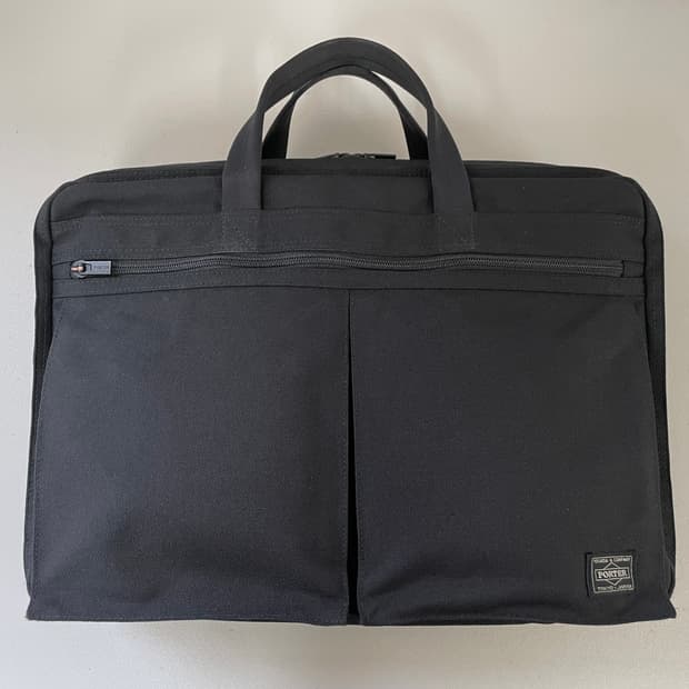 포터 텐션 2웨이 브리프케이스 블랙