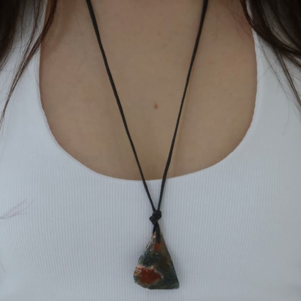 stone necklace