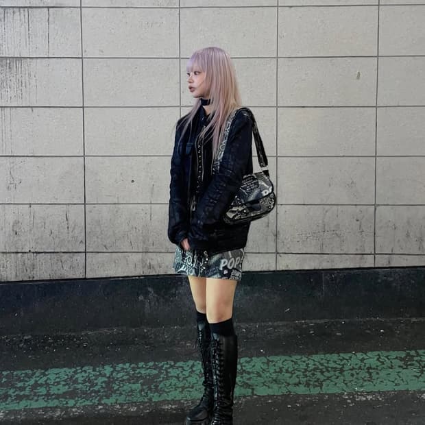히스테릭글래머 아카이브 스커트