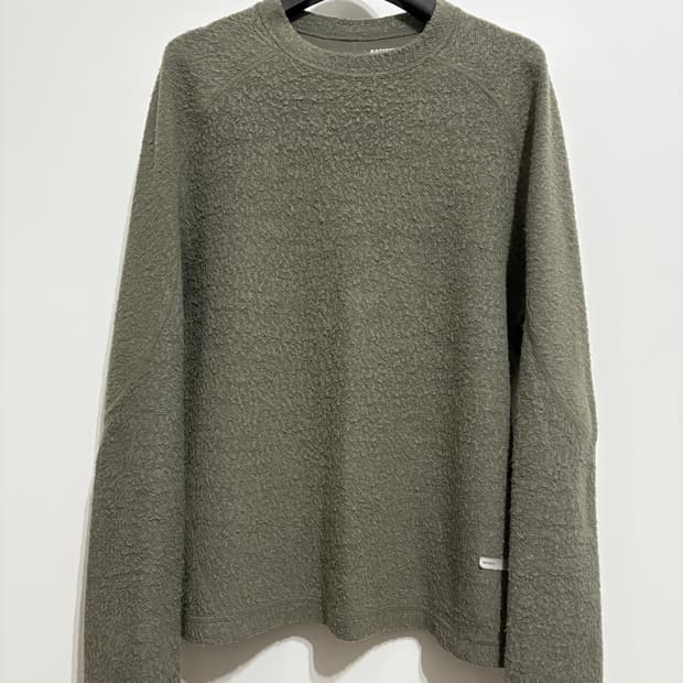 세티스파이 / 퍼즈메리노 롱 티셔츠 베티버 / S