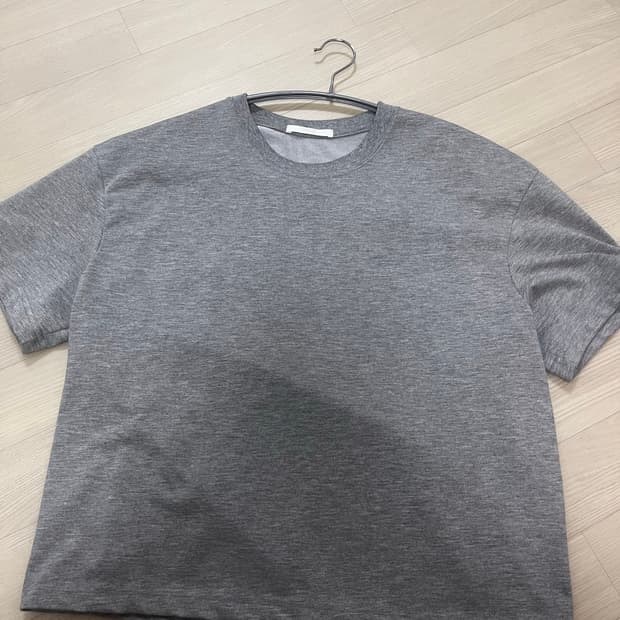 다이브인 UNIFORM CROP T-SHIRTS(멜란지 그레이)