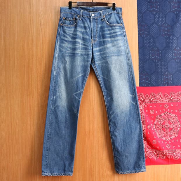 일본판 03s levis 리바이스 03 501 워싱가공 데님
30