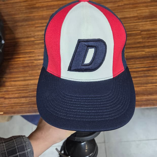 두산베어스 배색 모자 xl