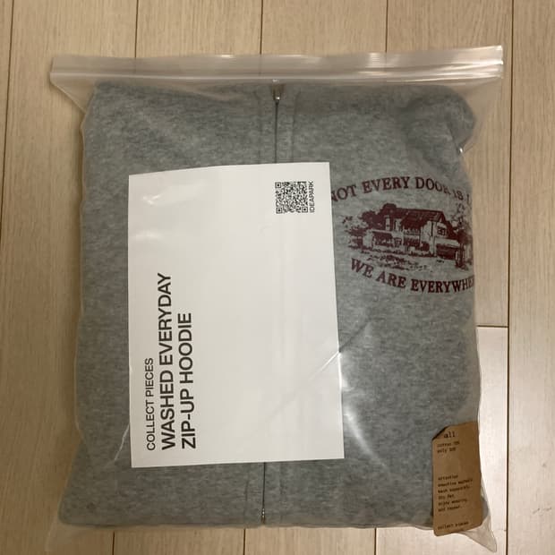 새상품) 컬렉트피시스 후드집업 s