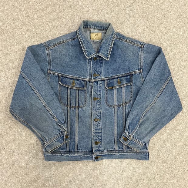 L 리 LEE 빈티지 데님 트러커 자켓 0220M