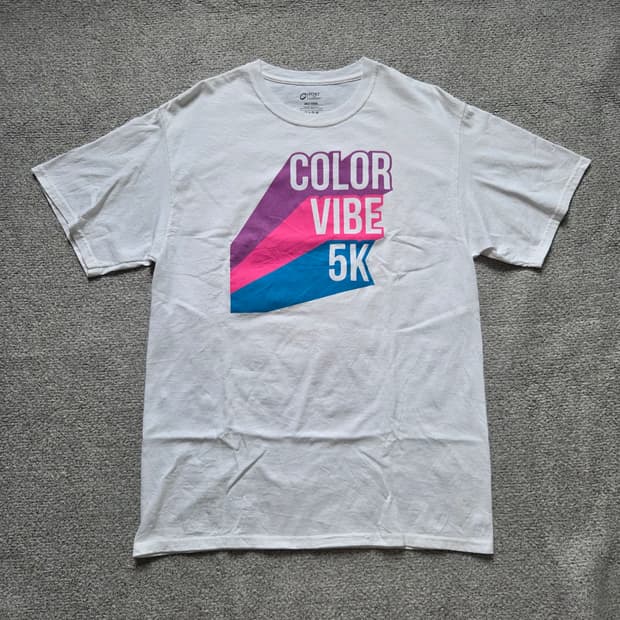 Port&Company 빈티지 반팔 티셔츠 M-L(95-100)