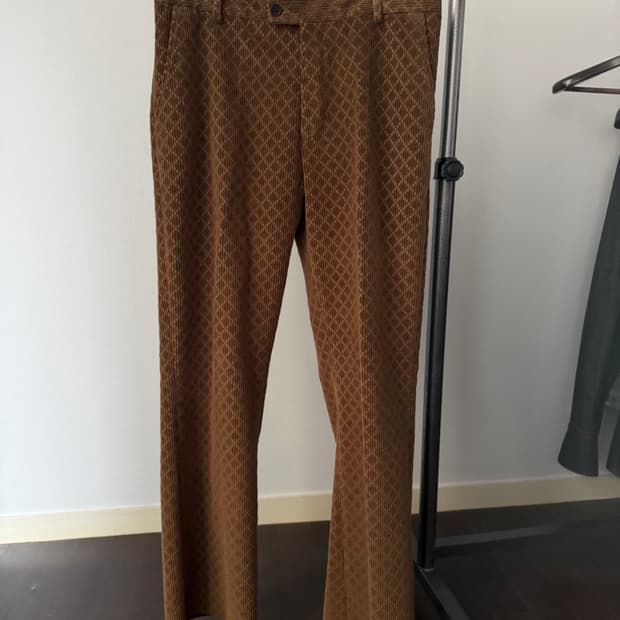 커먼스웨덴 코듀로이 플레어팬츠 50