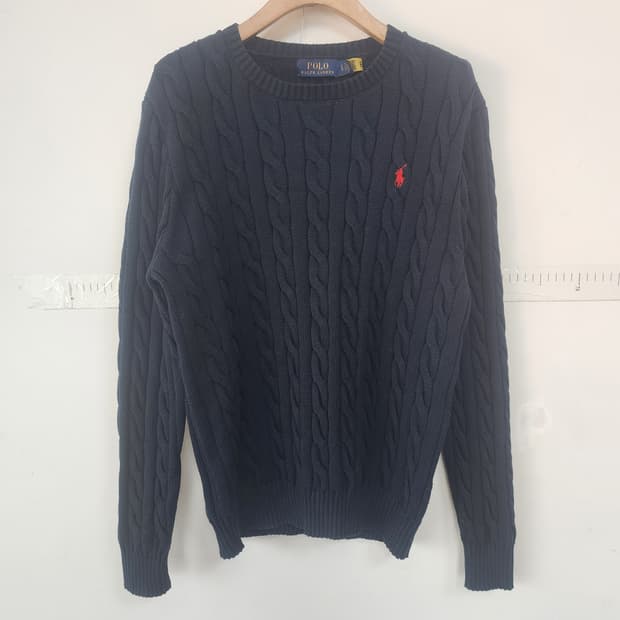 폴로 랄프로렌 꽈배기 니트