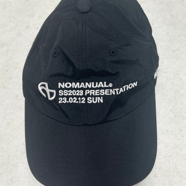 nomanual 노매뉴얼 볼캡