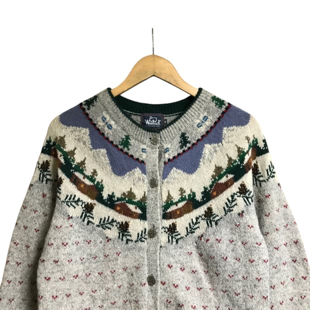 울리치 90s 울 가디건