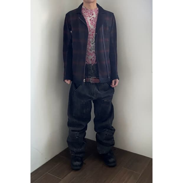 Marithe Francois Girbaud Check Jacket