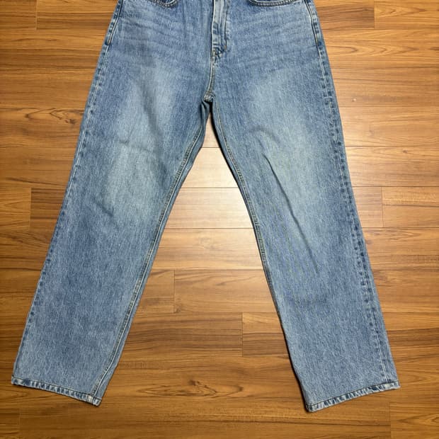 유스 스트레이트 데님 청바지 2사이즈