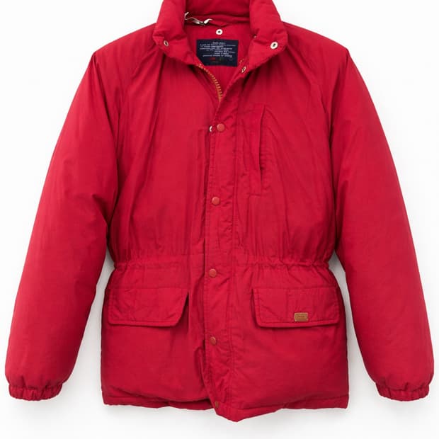 폴로 랄프로렌 버건디 패딩 자켓