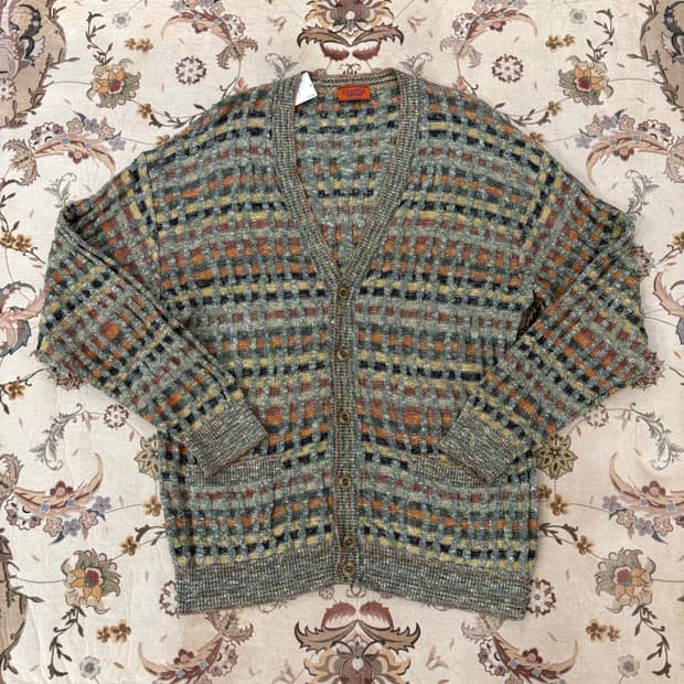 미쏘니 멀티컬러 에스닉 가디건