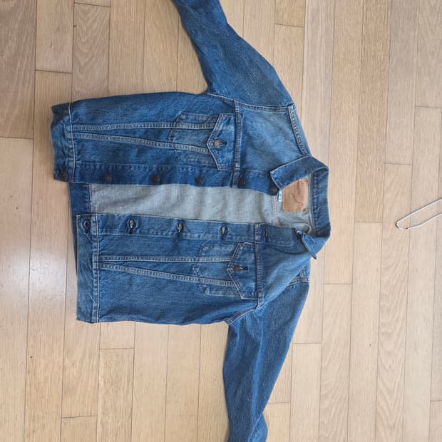 오어슬로우 3세대 워싱 데님자켓 M 사이즈