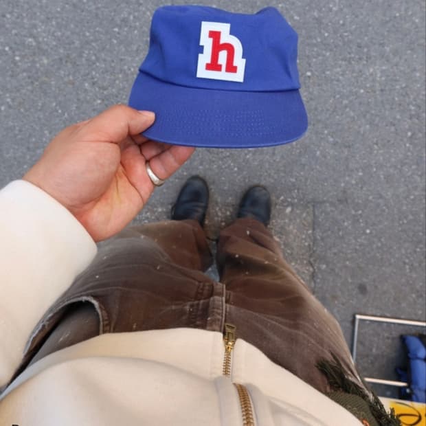 크래커하우스 house cap blue