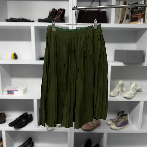 unused 플리츠 스커트