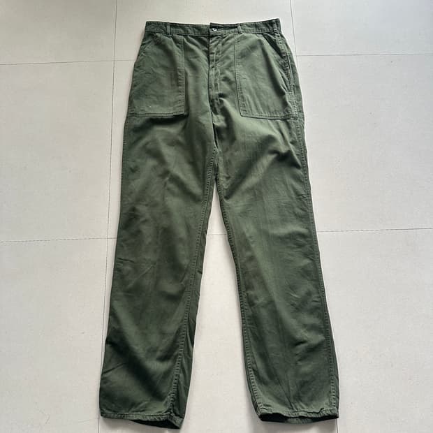 [~70s] 미군 OG-107 퍼티그 팬츠 (베트남전 모델/34인치) 