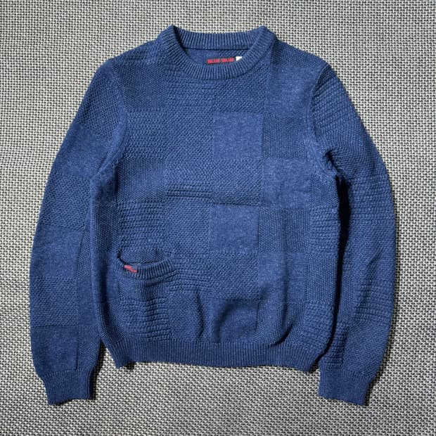 블루 블루 니트 블루 ( 100/OLD-8315 )