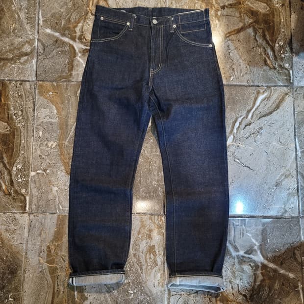 비즈빔 생지 셀비지 데님팬츠 