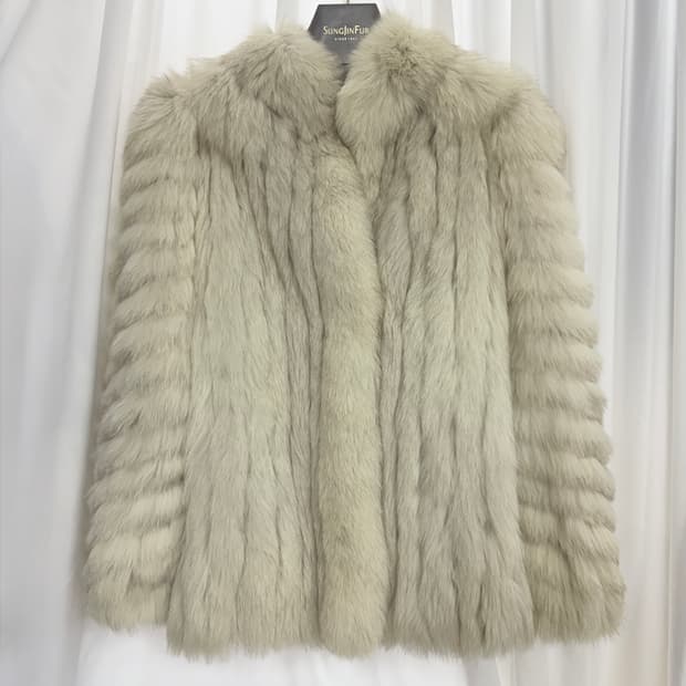 SAGA fox fur jacket
