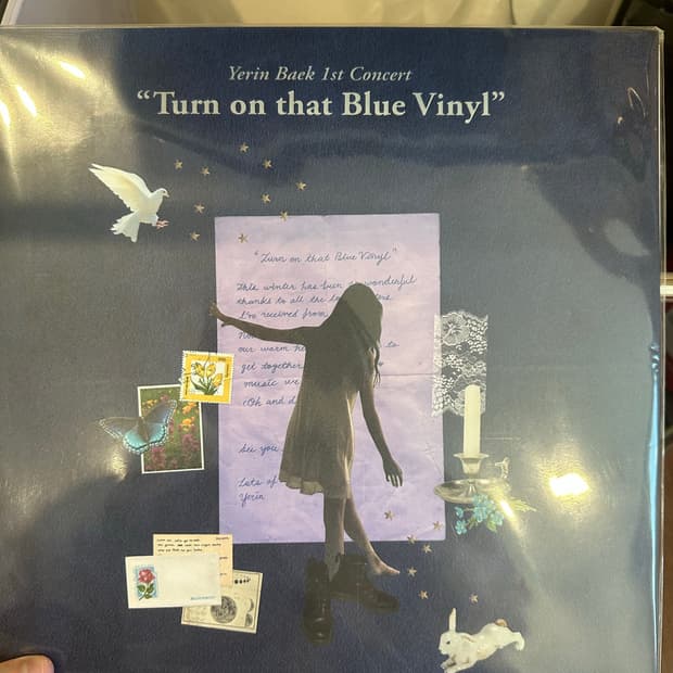 백예린 lp 바이닐 1집 콘서트 라이브반 