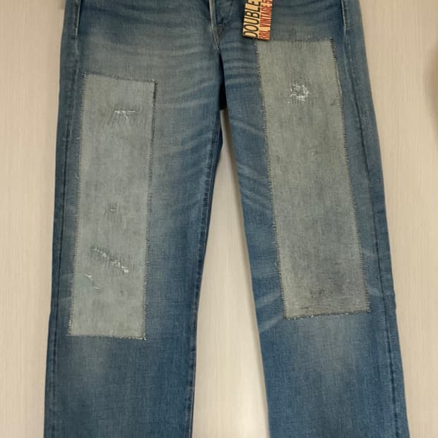 RRL 더블알엘 빈티지 파이브포켓 미드랜드 셀비지 진 30x30