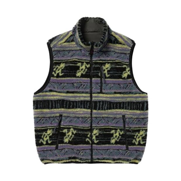 디스이즈네버댓 x 그라미치 리버시블 플리스 베스트 멀티