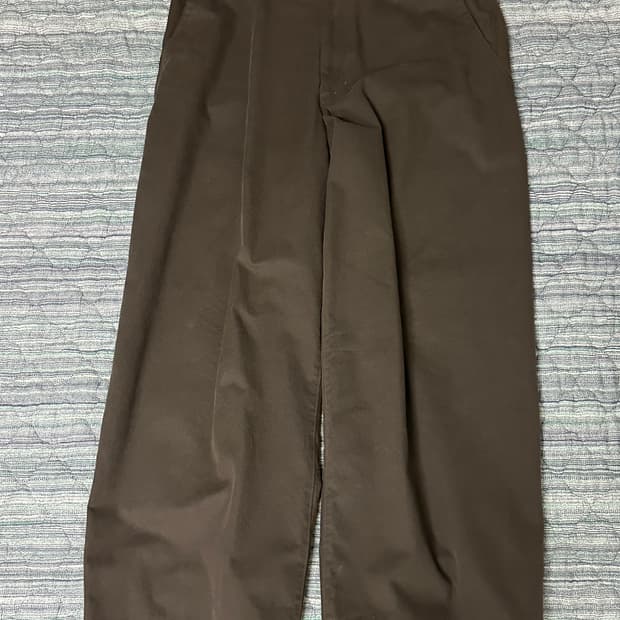 고낙 Fisherman Pants Charcoal Brown