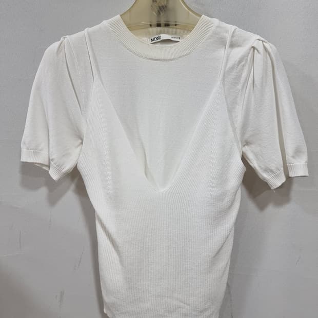 MIXXO 퍼프 니트티 (D278