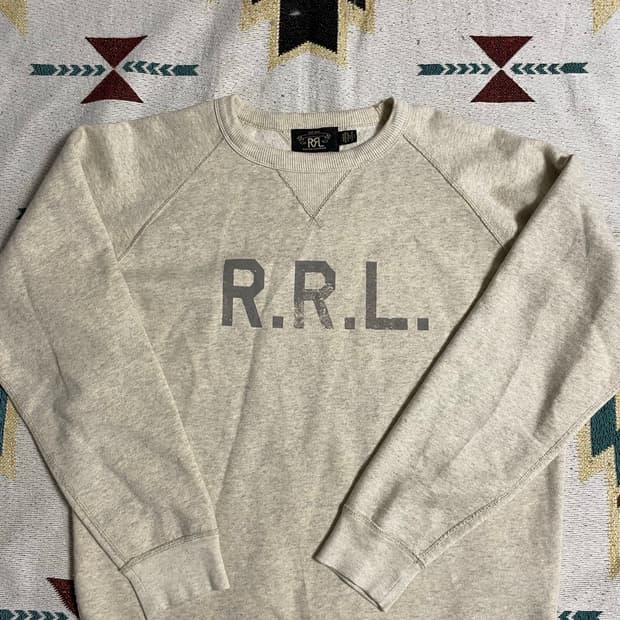 RRL 로고 스웻셔츠(L)