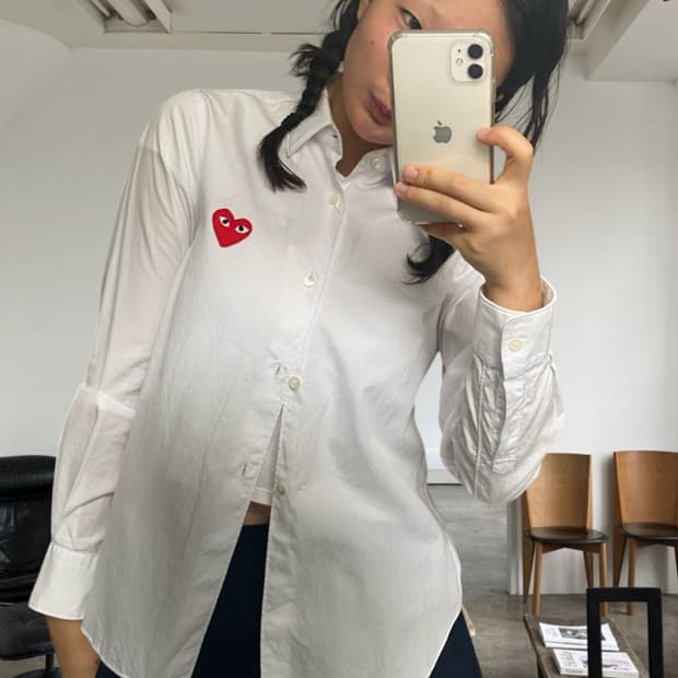 꼼데가르송 셔츠 (Woman S)
