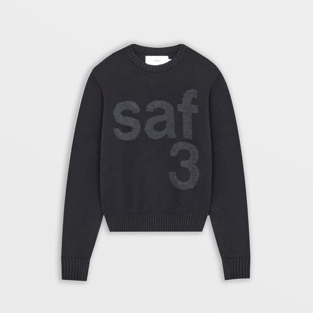 사파리스팟 1/2 베이직 사파리 니트 블랙