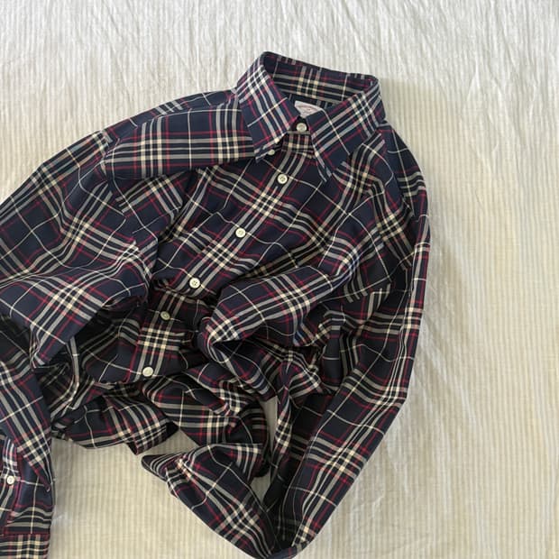  ▫️Brooks Brother Check Shirt's