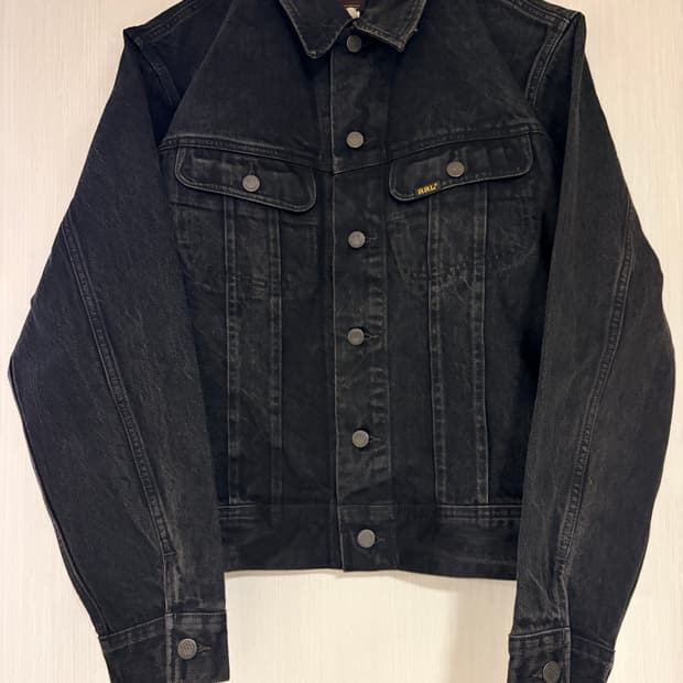 RRL 더블알엘 데님 트러커 자켓 LOT271 블랙 M