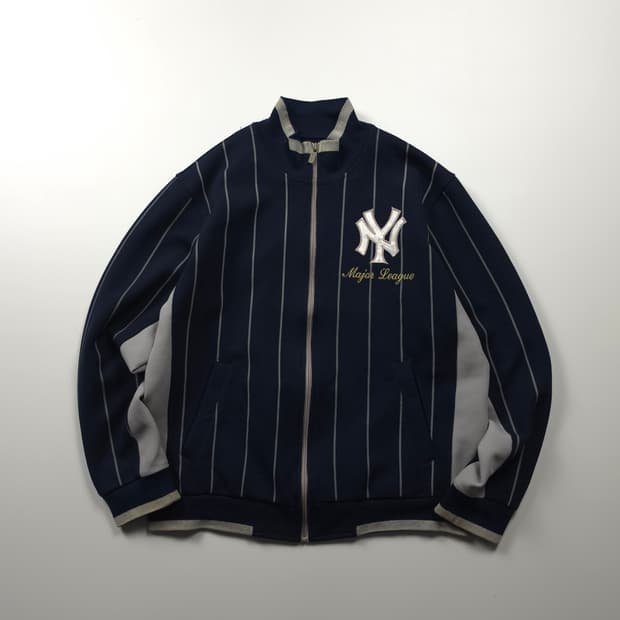 MLB 뉴욕 양키스 빅로고 트랙 바시티 자켓 (L)