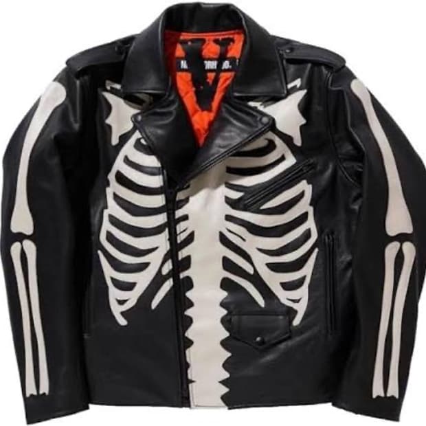 VLONE X NEIGHBORHOOD leather jacket