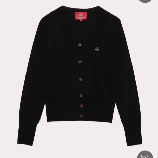 비비안웨스트우드 레드라벨 파인울 가디건